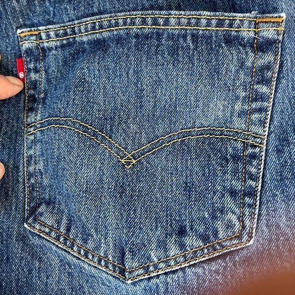 Levi's Vintage 501 Jeans Dark Wash Sz 40 X 30 - Picture 4 of 7
